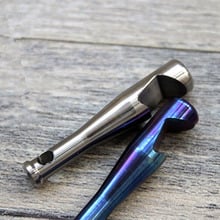 1PC Baked Blue Titanium Alloy Portable Mini Baseball Bat Shape Opener Keychain Penadant Outdoor EDC Tool Accessories 2024 - buy cheap