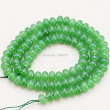 4X6mm New For Necklace&Bracelet Accessories Crafts Green Malay Chalcedony Women Girls Gift Loose Beads DIY Stone Gem 15inch 2024 - buy cheap