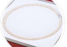 noble women gift Jewelry Clasp Fine 9-10mm 925 sterling  100% real freshwater pearl white natural pearl necklace 2024 - buy cheap