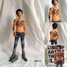 Free Shipping 10" Anime One Piece Anime Trafalgar Law Tatoo Ver. Boxed 26cm PVC Action Figure Collection Model Doll Toy Gift 2024 - buy cheap