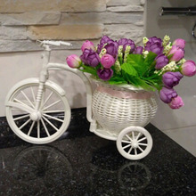 Bike Flower vase stand Container Basket baby bridal shower Christmas new year engagement Wedding Centerpiece Tabletop Decoration 2024 - buy cheap