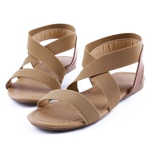 Sandalias de tacón bajo antideslizantes para mujer, zapatos de playa con punta abierta, informales, para caminar, para primavera y verano 2024 - compra barato