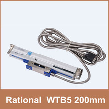 Free Shipping Rational WTB5 0.005mm 200mm linear scale TTL 5V linear encoder for milling lathe CNC linear scale 5V 2024 - buy cheap