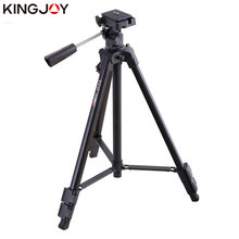 KINGJOY Officia VT-910 Camera Tripod Stand Profesional Alloy With Rocker Arm For All Models Flexible Portable Stativ Holder 2024 - buy cheap