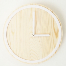 Nordic Clock Living Room Mute Decorative Wall Clocks Creative Solid Wood Simple Bedroom Quartz Modern Design Wall Watches 2024 - buy cheap