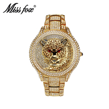 Reloj Hombre Miss Fox Brand Luxury Watches Men Fashion Waterproof Gold Silver Diamond Quartz Wrist Watch Clock Relogio Masculino 2024 - buy cheap