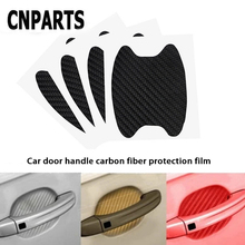CNPARTS 4Pcs For Hyundai Tucson 2017 Solaris ix35 i30 Suzuki Swift Mitsubish ASX Car Door Handle Carbon Fiber Protection Sticker 2024 - buy cheap