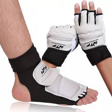 Перчатки для тхэквондо, для взрослых, для детей, спарринг, защита для рук, ладони, для ног, для борьбы, для велоспорта, боксерские перчатки, для каратэ, боевая одежда, носки 2024 - купить недорого