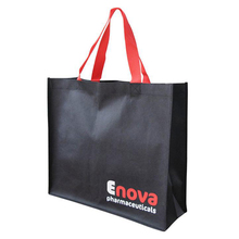 Wholesale 500pcs/Lot Custom Printed Logo Reusable Non Woven Clothing Gift Shopping Bags Fabric Grocery Tote-bag for Packaging 2024 - buy cheap
