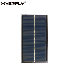 Overfly Solar Panel Power 6V 1W System Portable Solar Panel Mini DIY For Cell Phone Chargers Toy LED Light Power Bank Supply 2024 - buy cheap