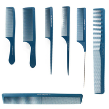 7pcs/lot Plastic Hair Combs Professional Hairdresser Salon Cutting Haircomb Shear Brushes Anti-Static Hairbrush Hairstyling Tool 2024 - buy cheap