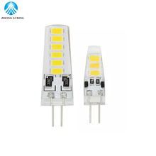 G4 светодиодный Диодная лампочка DC 12V без мерцания 5730 SMD 6/12 светодиодный s G4 люстра лампа высокой яркости 360 Угол луча домашнее Внутреннее освещение 2024 - купить недорого