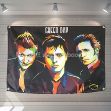 Metal Art Rock Band Poster Scrolls Bar Cafes Restaurant Home Decoration Banners Hanging Art Waterproof Cloth Decoration 2024 - buy cheap