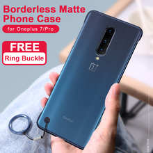 1 + 7 безрамный чехол для Oneplus 7 Pro чехол Ультратонкий матовый ПК противоударный чехол для One plus 7 Oneplus 7Pro 7 Pro Чехол 2024 - купить недорого