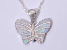 Wholesale & Retail Fashion Jewelry Fine White Fire Opal Stone Sterling Sliver Pendants For Women PJ16011007 2024 - buy cheap