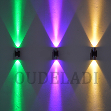 Luces LED modernas simples de aluminio, 1 W, 2W, lámparas de Faro de espejo KTV, lámparas de pared individuales y dobles de cabezas, pasillo, Bar 2024 - compra barato