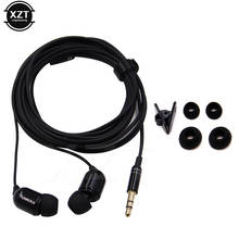Hot sale 3m long Wired Earphone Monitor Headphone 3.5mm Stereo Headset Earphones for xiaomi for iphone 2024 - buy cheap