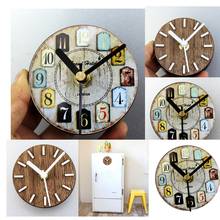 8cm Wooden Kitchen Bathroom Shower Clock Suction Sucker Magnet Clock Time Watch Kids Room Clock 2024 - buy cheap