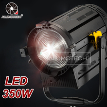 ALUMOTECH DMX 350W 5500K High CIR LED Fresnel Spot Light For Studio Photography Video Lighting Better Than 1200W HMI Lighting 2024 - buy cheap