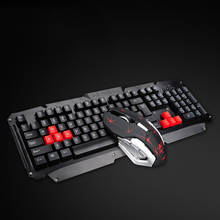 HK1600 2.4GHz Wireless Gaming Keyboard And mouse Set Mechanical Feel Keyboard Waterproof Multimedia Keyboard Mute Gaming Mouse 2024 - buy cheap