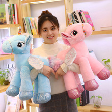 2019 New Arrival Large Unicorn Plush Toys Cute Cartoon Horse Soft Doll Stuffed Animal Big Toys For Children Girl Birthday Gift 2024 - buy cheap