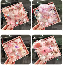 2019 10 Unids / Caja Brillante Baby Girl Pinzas para el Cabello Accesorios para el Cabello Set Niños Niños Horquillas Princesas Corona Arcos Sombreros 2024 - compra barato