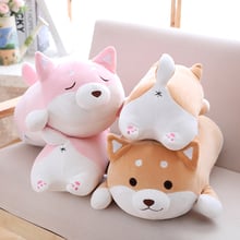 Fat Stuffed Shiba Inu Toys Corgi Dog Doll & Stuffed Animal Plush Toys Cartoon Soft Pillow for Kids Kawaii Doll 2024 - buy cheap