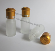 360 x 10ml Frost Glass Bottle,1/3OZ Glass Essential Oil Bottle With Aluminum Cap, 10cc Glass Container 2024 - buy cheap