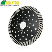 SHDIATOOL 20pcs 115MM Diamond Blades Whole Sales 4.5 Inch Narrow Turbo Blades With Multi Holes Fast Cutting Speed 2024 - buy cheap