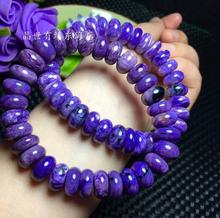 Joyería fina Natural charoita púrpura pulsera piedras preciosas perlas 10mm AAA envío gratis 2024 - compra barato