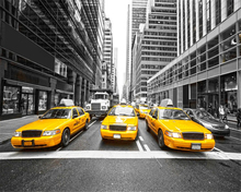 beibehang Custom 3D stereo mural thickening streets of New York taxis living room backdrop bedroom wall paper 3d papel de parede 2024 - buy cheap