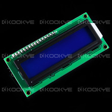 Character LCD Module Display LCM 1602 16X2 HD44780 Blue Blacklight for Arduino KIt ,Free shipping &drop shipping 2024 - buy cheap