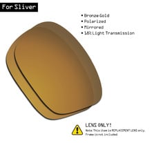 SmartVLT-gafas de sol polarizadas, lentes de repuesto para Oakley plata, color bronce dorado 2024 - compra barato