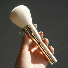 Very Big Beauty Powder Brush Blush Foundation Make Up Tool Large Cosmetics Aluminum Brushes Soft Face Makeup 2024 - buy cheap