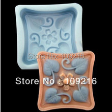 wholesale!!!1pcs Four Leaves (R0305) Silicone Handmade Soap Mold Crafts DIY Mold 2024 - buy cheap