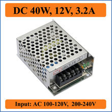 40W 12V 3.2A Single Output Switching power supply AC 220V/110V Input Transformer to DC 12V 3.2A Outputs for LED Strip lighting 2024 - buy cheap