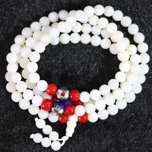 16 multicapa, estilo 6mm 108 pulseras de perlas brazalete de las mujeres multicolor Concha ronda de moda genuina joyería de declaración A3 2024 - compra barato