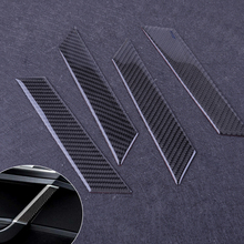 Beler-manija de puerta Interior de fibra de carbono para coche, accesorio decorativo, embellecedor, apto para VW Golf MK7 MK7.5 2018, 4 Uds. 2024 - compra barato