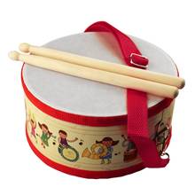 Drum Wood Kids Early Educational Musical Instrument for Children Baby Toys Beat Instrument Hand Drum Toys 2024 - buy cheap