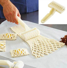 1 pcs Plastic Bread Cookie Pie Pizza Pastry Lattice Roller Cutter Dragnet Roller Hobbing Cookie Cutters Pizza knife  -39 2024 - buy cheap