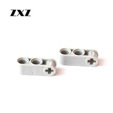 Axle and Pin Connector Perpendicular 3L with 2 Pin Holes Technical Parts 42003 MOC Bricks 20 Pieces 2024 - buy cheap