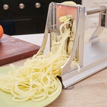 Multifunctional Manual Rotary Slicer Radish Potato Vegetable Shredder Kitchen Shredding Machine With 3 Thickness Shredding Blade 2024 - buy cheap