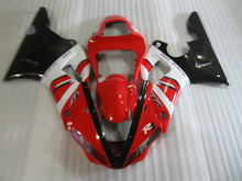 Motorcycle Fairing kit for YAMAHA YZFR1 00 01 YZF R1 2000 2001 YZF1000 Red white black ABS Fairings set+7gifts YC66 2024 - buy cheap