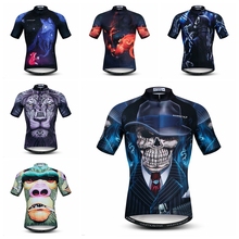 Cycling Jersey Men Short Sleeve Bicycle Wear Maillot Ropa Ciclismo Road Bike Cycle MTB Shirts Sports Clothing Nose 2024 - buy cheap