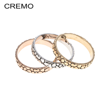 Cremo Leopard Interchangeable Filled Rings 4mm Width Copper Arctic Symphony Collection Women Combination Ring Bague Acier 2024 - buy cheap