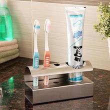 Newest Creative stainless steel toothbrush holder storage rack wash toothbrush holder 2024 - buy cheap