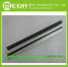 100 pcs 2x40 Pin Male 2.54mm 80Pin Double Row Pin Header Strip NEW 2.54 pitch Connector   2024 - buy cheap