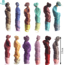 1pcs 15cm*100CM Thick curls doll Wigs/hair for 1/3 1/4 BJD/SD doll accessories 2024 - buy cheap