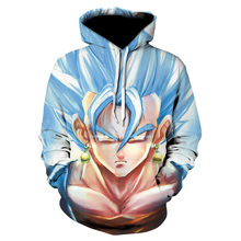 Hot Anime Dragon Ball Hoodies Men Women 3D Sweatshirts Super Saiya Vegeta Kids Goku Hoodie Male Casual Coat Cartoon Boys Outwear 2024 - buy cheap