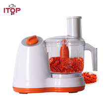 ITOP Kitchen Multifunctional Electric Food Processor Vegetable Meat Pepper Cutter Potato Carrot Onion Slicer Garlic Peeler 2024 - buy cheap